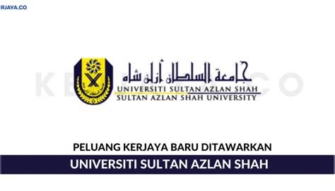 Universiti Sultan Azlan Shah – KERJAYA