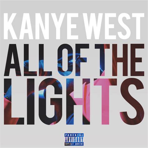 Kanye West - All of the Lights (feat. Rihanna & Kid Cudi) - Single ...