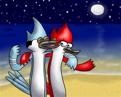 Mordecai and Margaret by regulartrees on DeviantArt