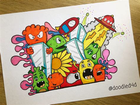 Colour doodle! : r/doodles