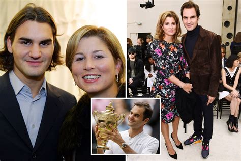 How Wimbledon king Roger Federer's wife Mirka gave up her own tennis ...