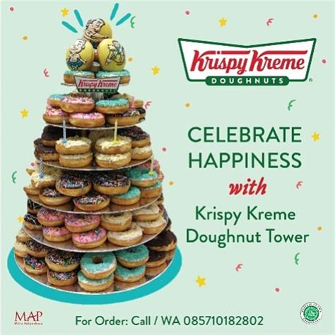 Krispy Kreme Birthday Cake