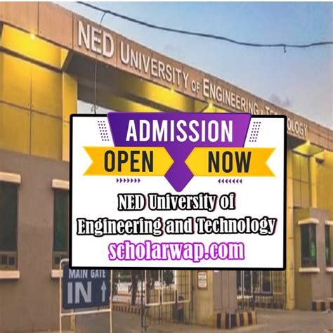 NED University Admission 2023-2024 Everything You Need to Know