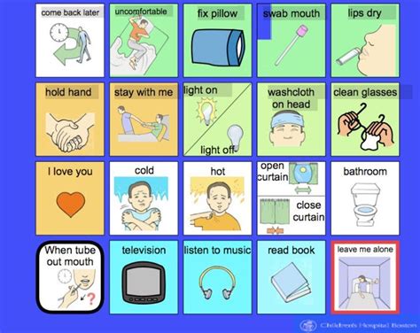 Free Printable Hospital Communication Board