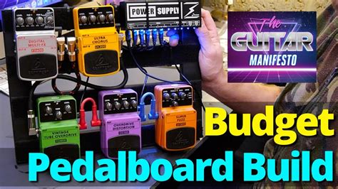 Budget Pedalboard Build! Behringer Pedals - YouTube