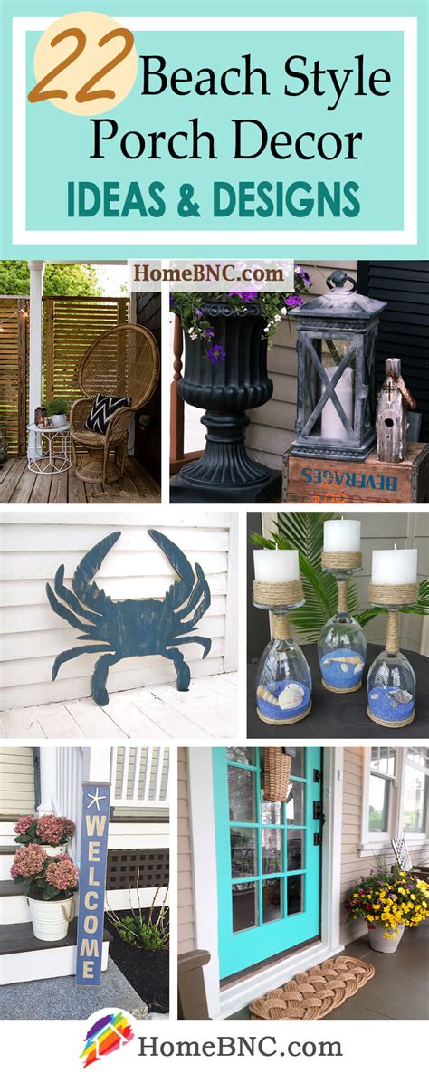 22 Best Beach Style Porch Decoration Ideas and Designs for 2021