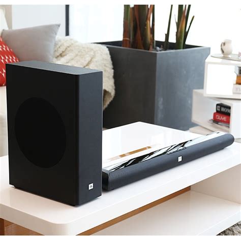 JBL Premium Soundbar Sb150 2.1-Channel Home Theater Speaker System, Audio, Soundbars, Speakers ...