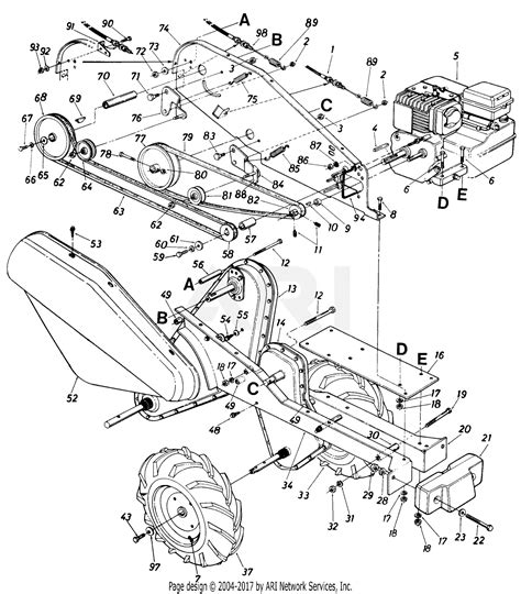 Yard Machine Tiller Parts Diagram - alternator