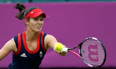 Laura Robson out of Olympic singles after defeat to Maria Sharapova ...