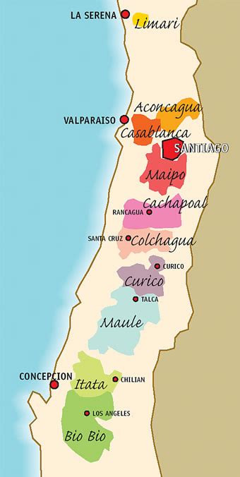 just another wine blog.: A few of Chile's wine regions.