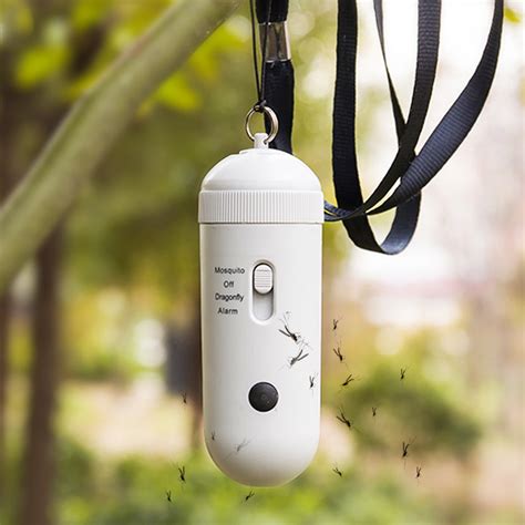 Mini Outdoor Travel Ultrasonic Mosquito Repeller Killer Insect Repellent w/Light | eBay