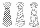 Free Printable Tie Coloring Page Sketch sketch template