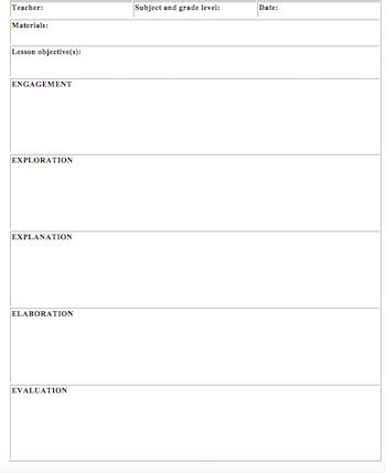 Lesson Plan Template For Teacher Observation / Lesson 2 Gcu College Of ...