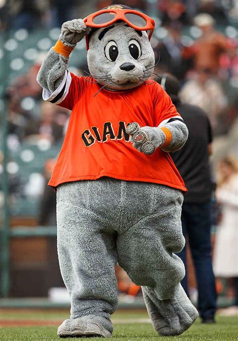 Ranking the MLB Mascots | Mascot, Major league baseball teams, Sf giants