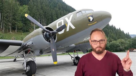 EXCLUSIVE: Tour through a Douglas C-47 Skytrain! - YouTube