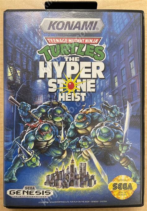 TMNT: The Hyperstone Heist【中古美品・MD北米版】 - メルカリ