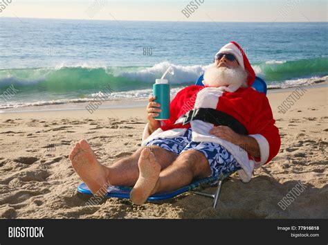 Santa Claus Relaxing Image & Photo (Free Trial) | Bigstock