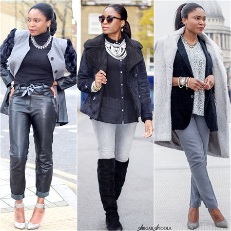 BLACK & GREY OUTFIT IDEAS - Fashion & Personal Stylist London