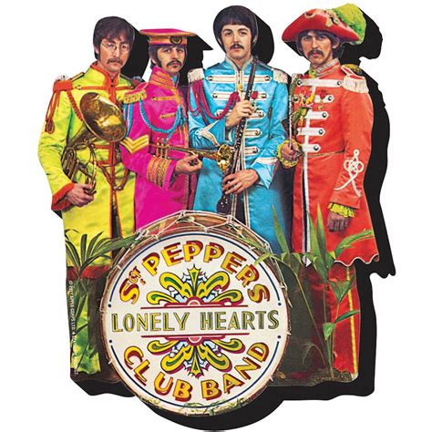 CHUNKY MAGNET The Beatles Sgt. Pepper Chunky Magnet 95024 B&H