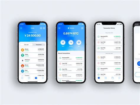 Ginco – Crypto Wallet App Design