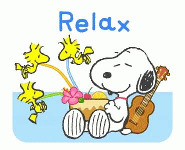 Snoopy Relaxing GIF - Snoopy Relaxing - Discover & Share GIFs