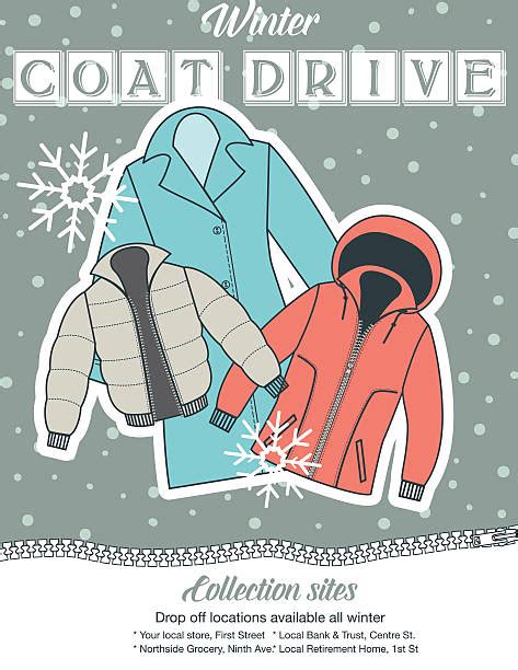 Coats Drive Illustrations, Royalty-Free Vector Graphics & Clip Art - iStock