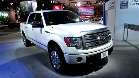 2012 Ford F-150 Platinum Exterior and Interior at 2012 New York ...