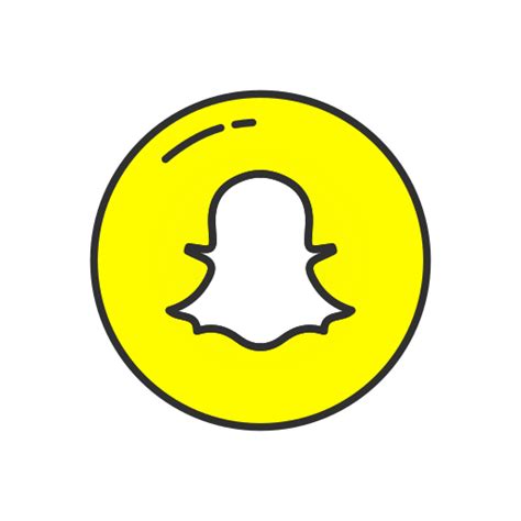 Ghost, mobile app, snapchat, snapchat logo icon - Free download