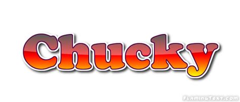 Chucky Logo | Herramienta de diseño de nombres gratis de Flaming Text