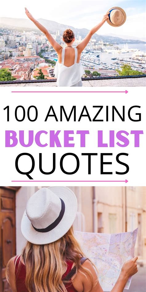 Bucket List Quotes (100 Inspirational quotes)