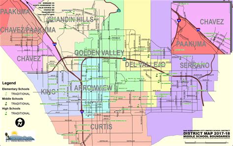 District Map - SBCUSD Facilities