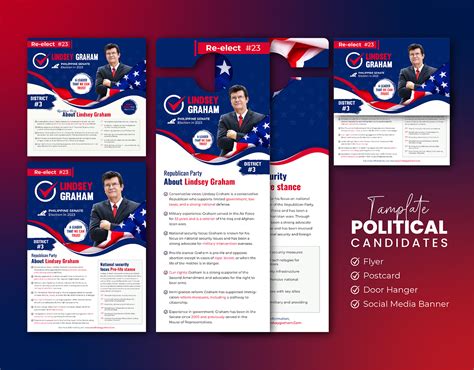 Political Candidates Marketing Material Design on Behance