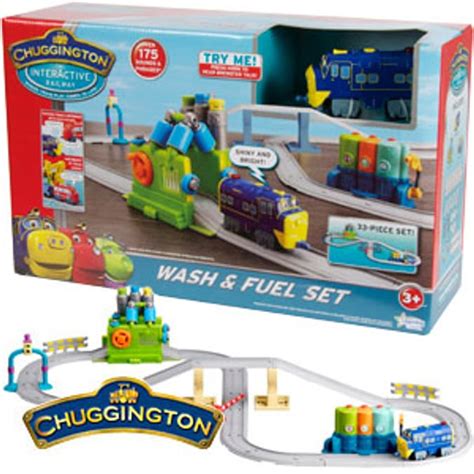 Chuggington Interactive Brewster's Wash and Fuel Set | Home Bargains