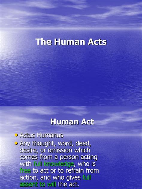 Human Acts (Part 3) | Free Will | Test (Assessment) | Free 30-day Trial | Scribd