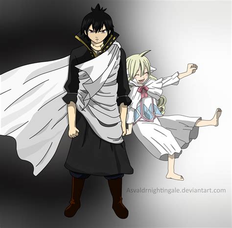 Fairy Tail Zeref and Mavis by AsvaldrNightingale on DeviantArt