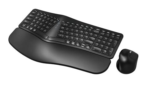 Buy MK960 Ergonomic Wireless Keyboard Mouse Combo, Bluetooth/2.4G Split ...