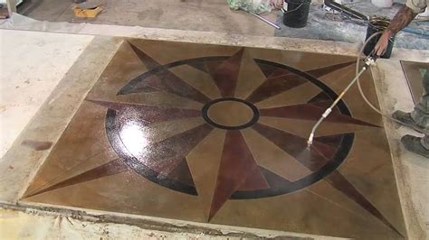 Acrylic Concrete Sealer Application - YouTube