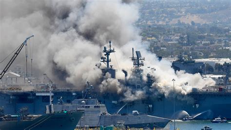 Sailor Acquitted of Setting Fire That Destroyed $1.2 Billion Navy Ship - The New York Times