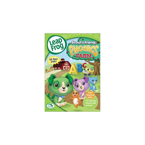 LeapFrog: Scout & Friends - Phonics Farm (DVD) | Phonics, Alphabet phonics, Early reading skills