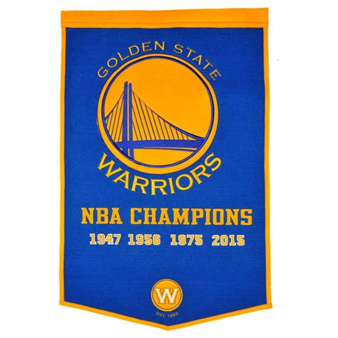 GOLDEN STATE WARRIORS 2015 NBA WORLD CHAMPIONSHIP DYNASTY BANNER...ORDER TODAY!! | Nba golden ...