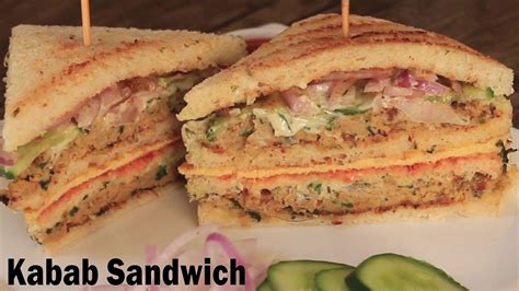 Shami Kabab Sandwich | Tasty Ramadan Recipe for Iftar By Chef Hafsa - YouTube