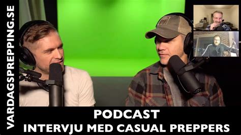 [Podcast] Intervju med Casual Preppers Podcast - YouTube