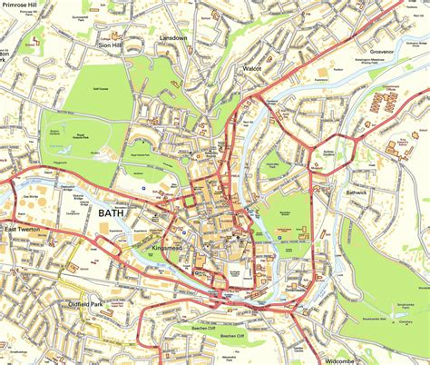 Bristol Street Map Printable