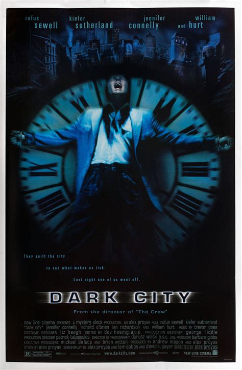 Dark City Original 1998 U.S. One Sheet Movie Poster - Posteritati Movie ...