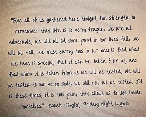 Friday Night Lights Coach Taylor Quotes. QuotesGram