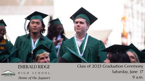 Emerald Ridge High School Class of 2023 Graduation Ceremony - YouTube