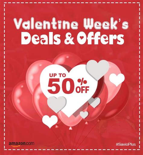 Now buy gifts for your loved one from Amazon this Valentine Week with amazing deals and offers ...