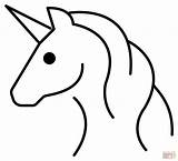 Unicorn Emoji Coloring Pages Printable sketch template
