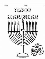 Happy Hanukkah Coloring Page By Katt Creates  TPT sketch template