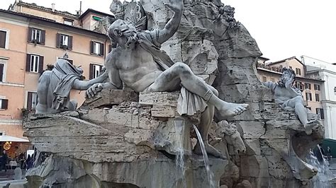 Fountain of the Four Rivers Rome, Bernini masterpiece.